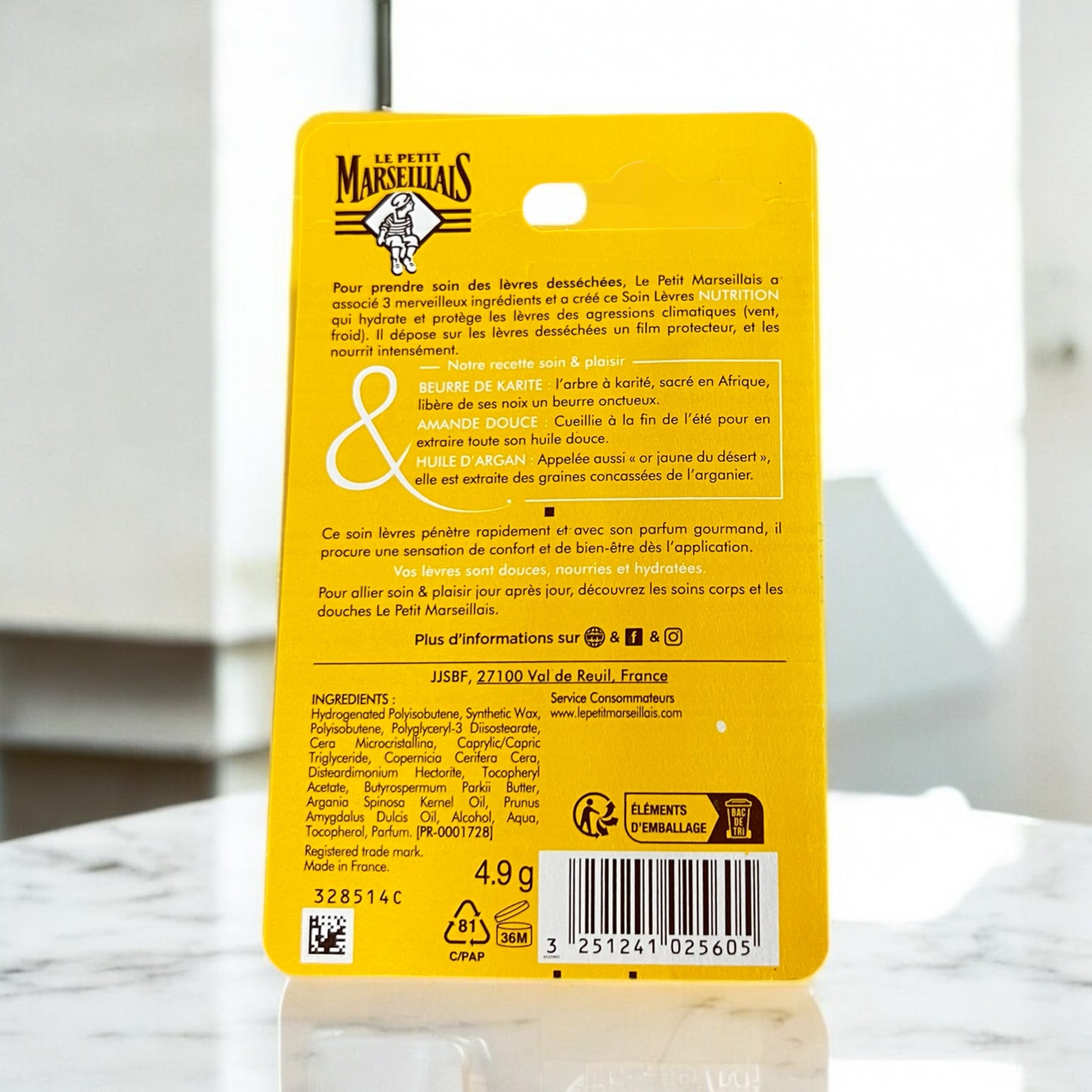 Le Petit Marseillais Lip Moiturizer with Shea Butter