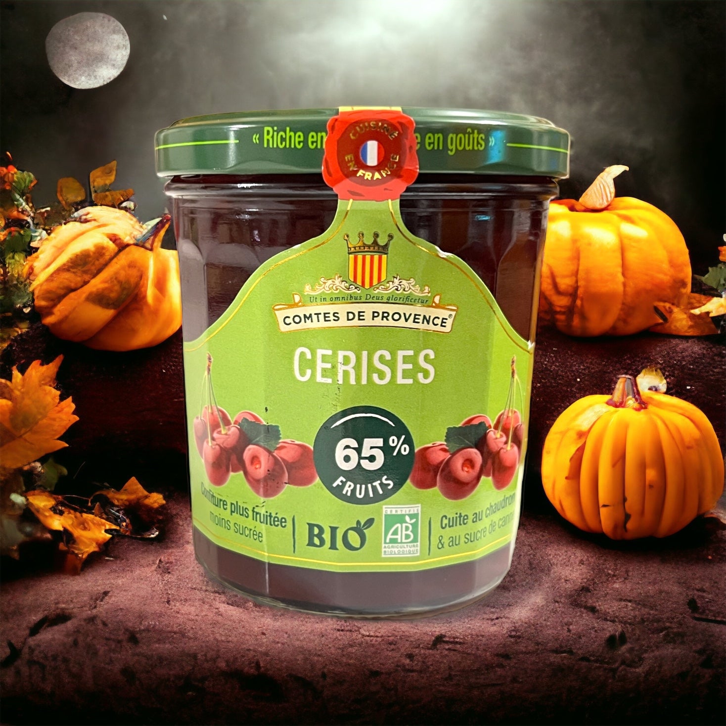 Comtes de Provence Organic Jam Cherry Truly Foodie