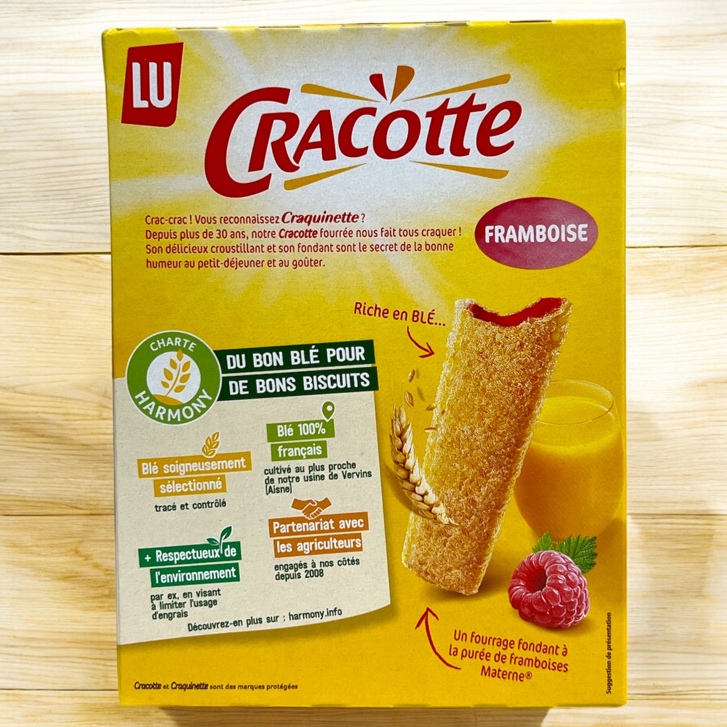 LU Cracotte Raspberry 7.05 oz. (200g)