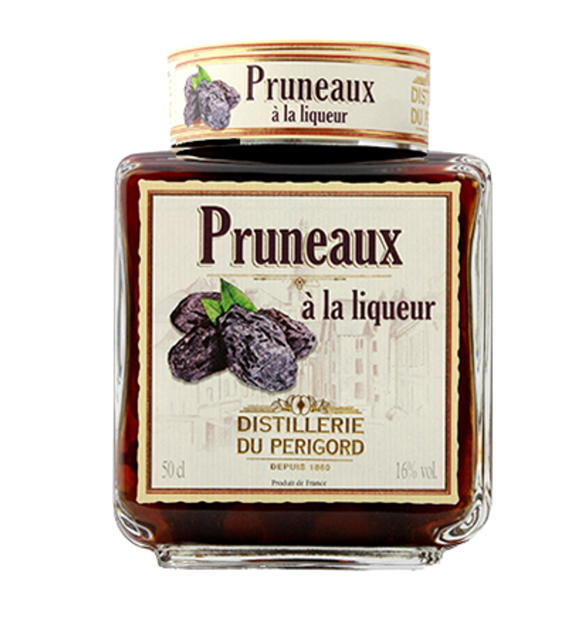 Distillerie du Périgord Prunes in Liqueur 50cl, 16.9oz