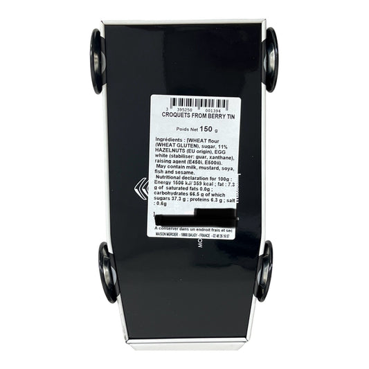 Mercier Hazelnut Cookies in Retro Van Tin 5.3 oz (150g)