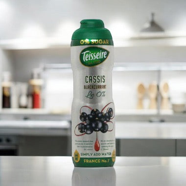 Teisseire Blackcurrant cassis 0% Sugar Free Syrup, 20.3 oz