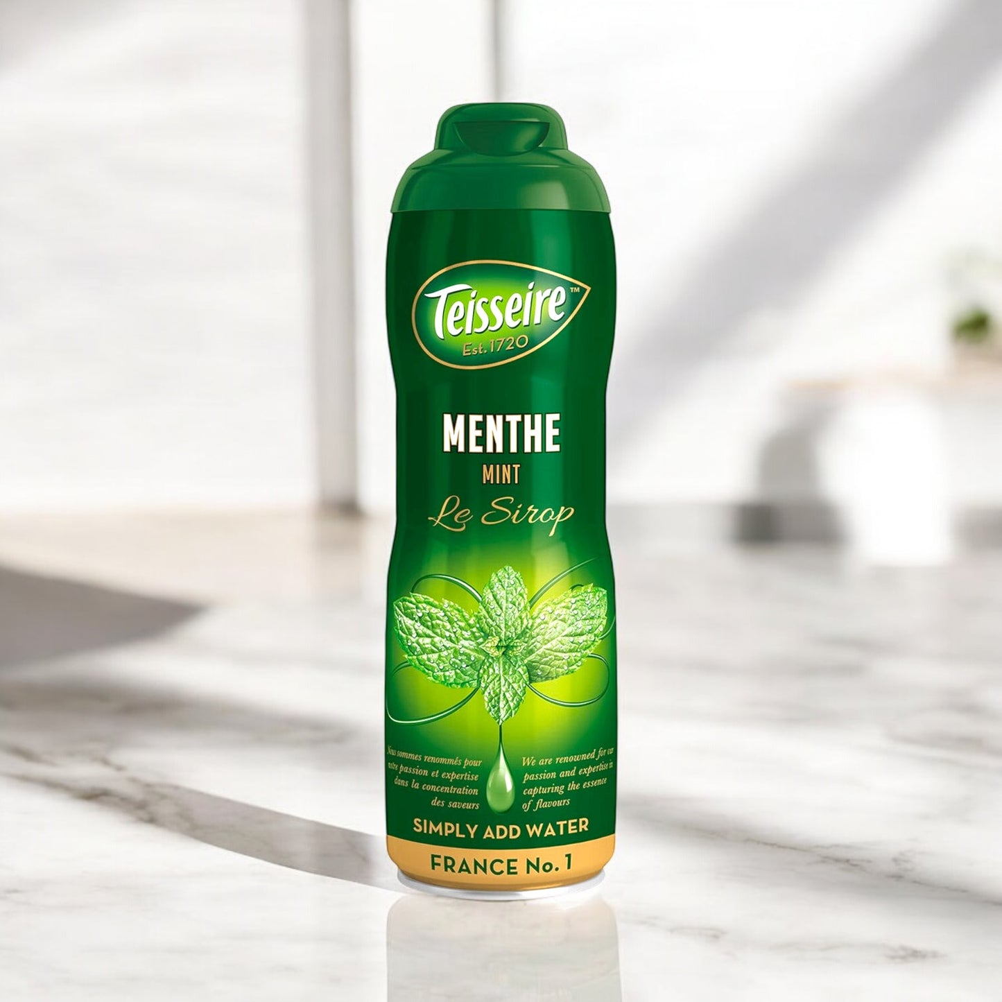 Teisseire Mint Syrup, 20.3 oz