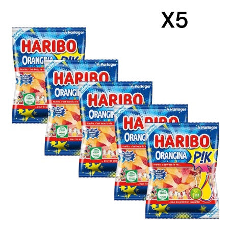 Multipack Haribo Orangina Gummies 8.8 oz (250g)