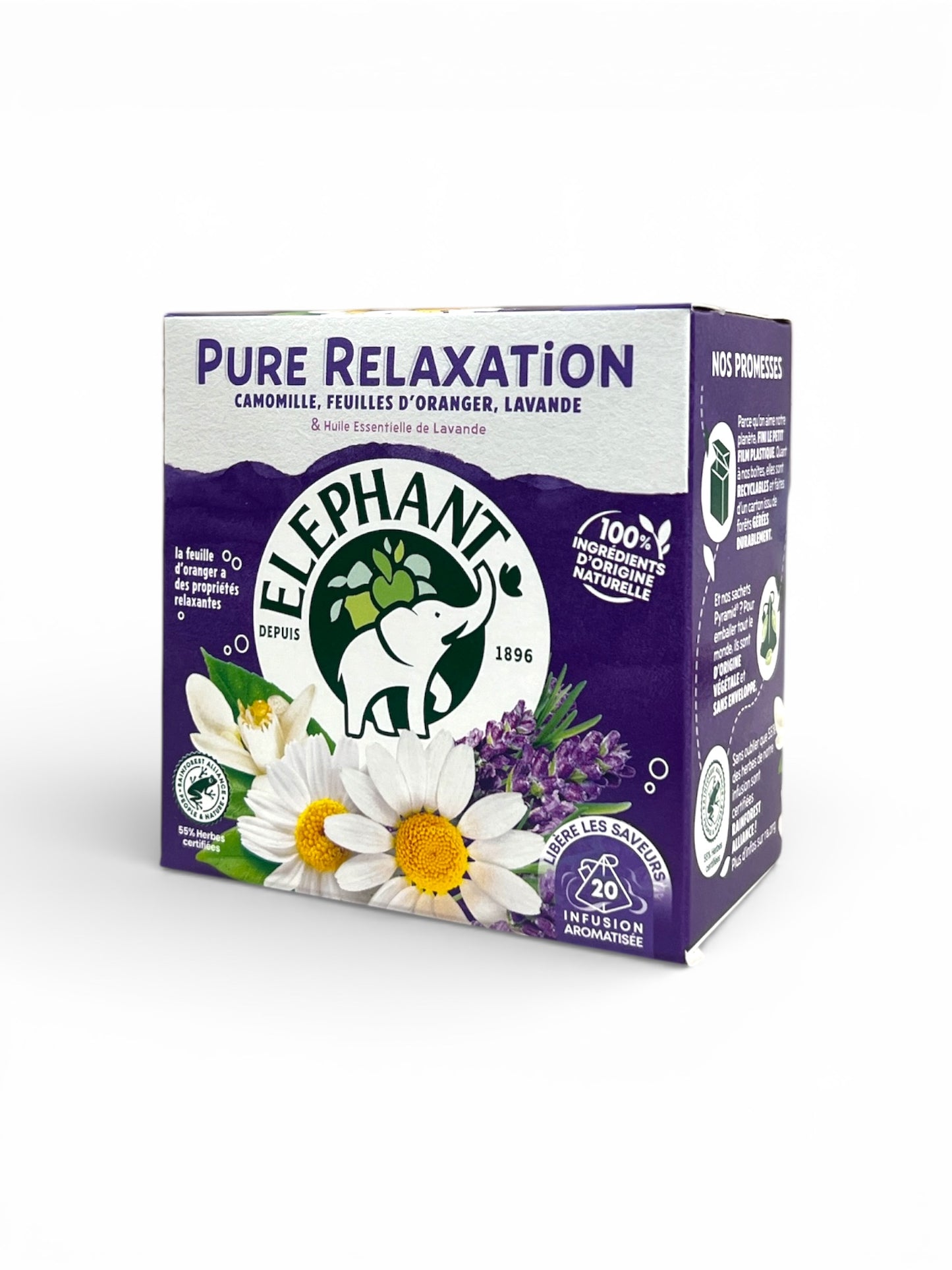 Éléphant pure Relaxation Tea, 20 tea bags
