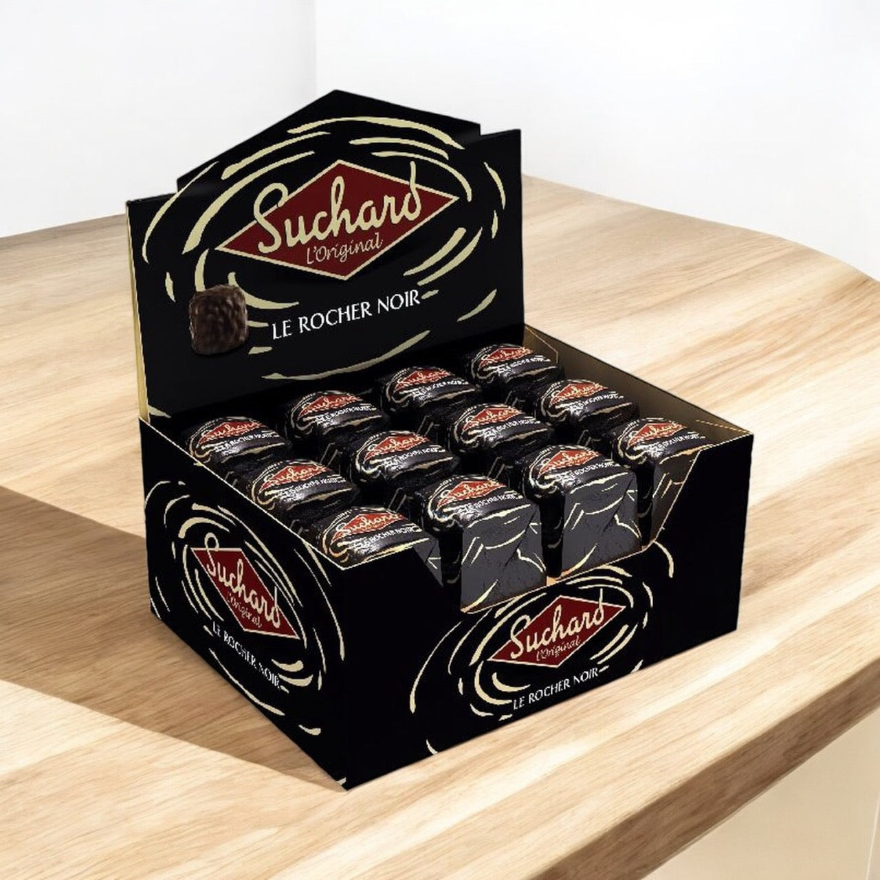Suchard Rocher Dark Chocolate individually wrapped 1.2 oz chocolate