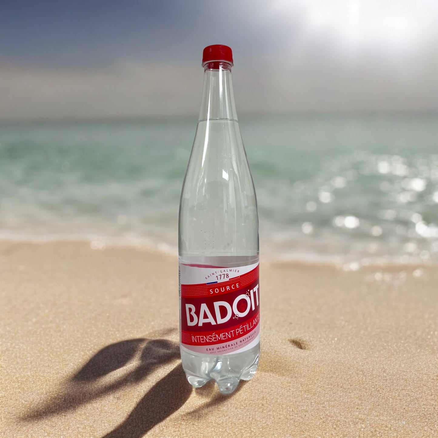 Badoit Intense Bubbles Sparkling Mineral Water 6-pack 1L