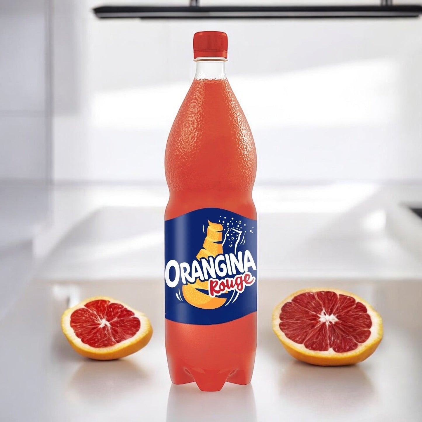 Orangina Rouge Blood Orange Soda Plastic Bottle 1.5L single