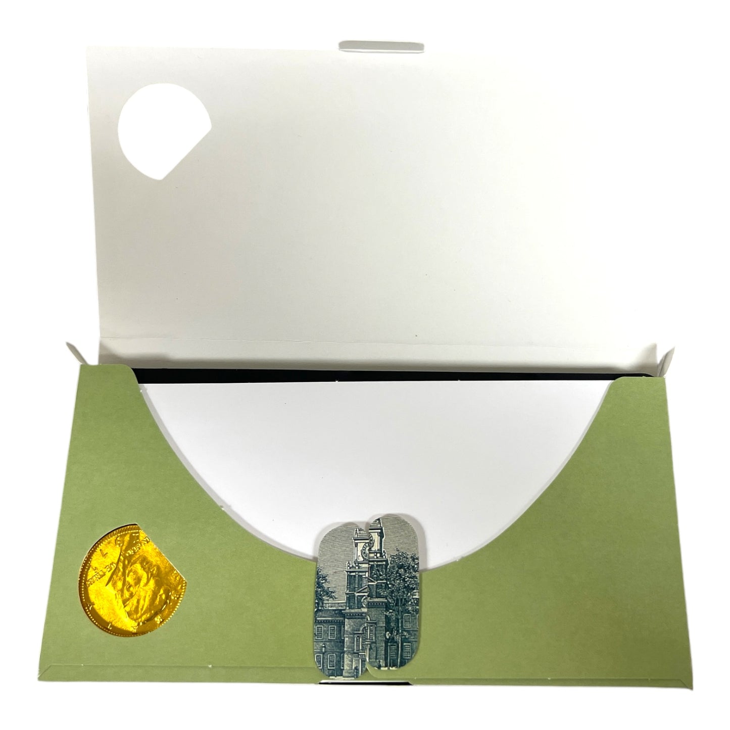 Fort Knox Mega Banknotes w/ Milk Chocolate Coins 3.53oz