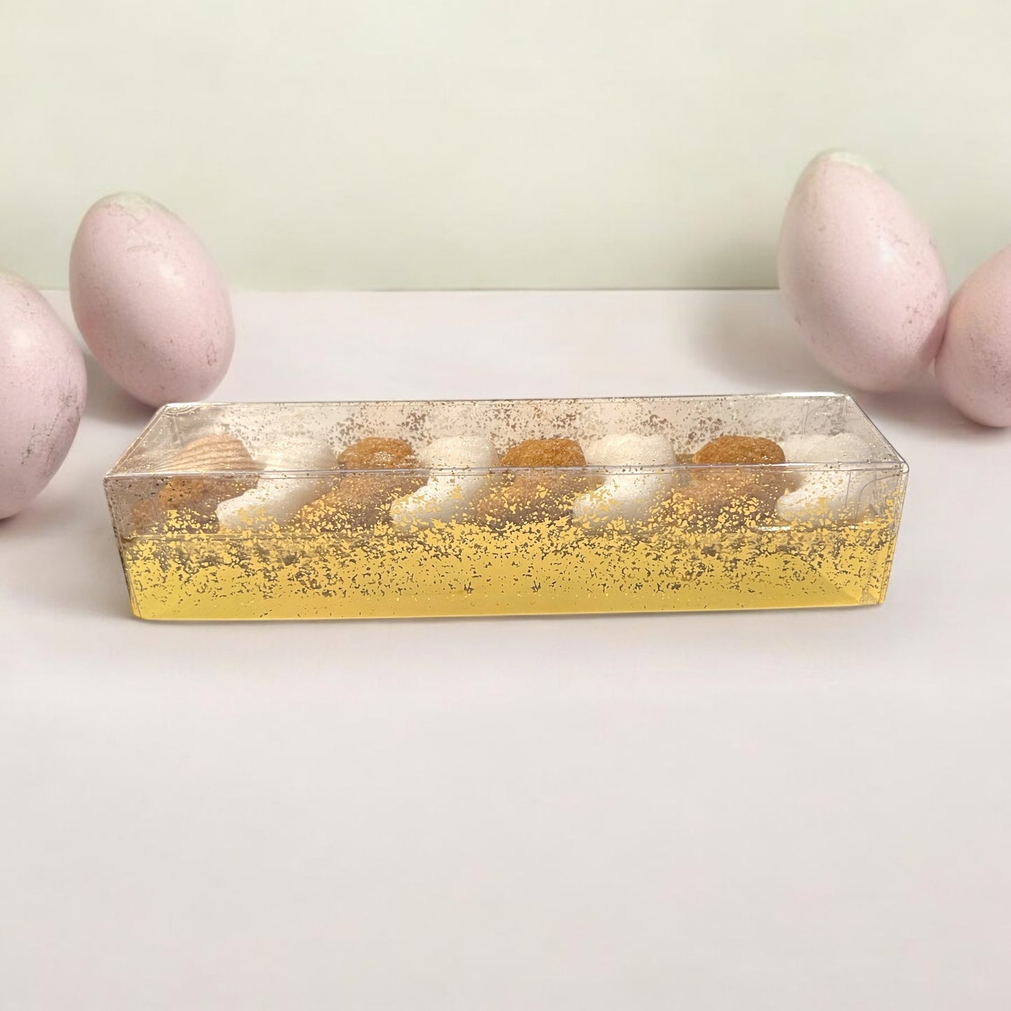 8 Croissants Shaped Sugar in Gift Box
