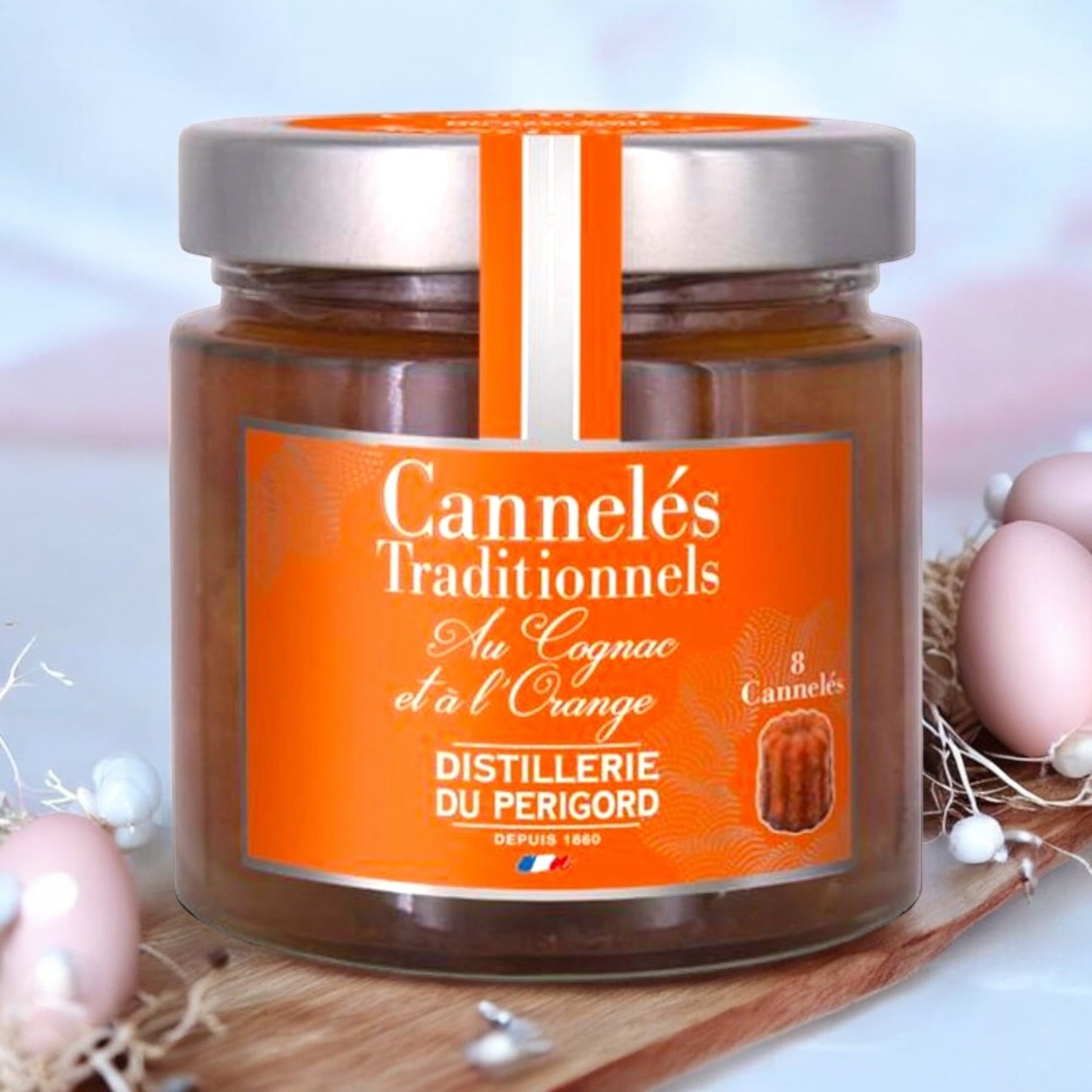 Distillerie du Périgord Cannelés with Cognac & Orange Liqueur, 14.5oz