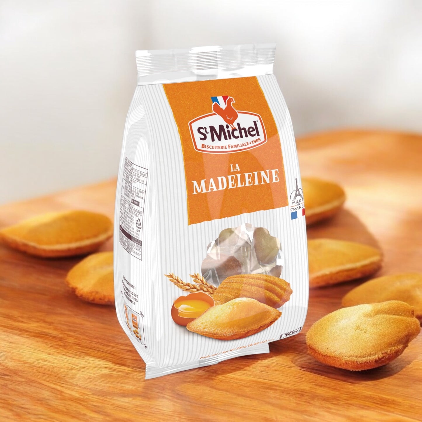 St Michel Original Madeleines (Individually Wrapped) 8.8oz