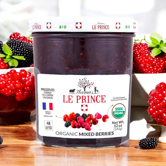 Le Prince Organic Jam - Mixed berries