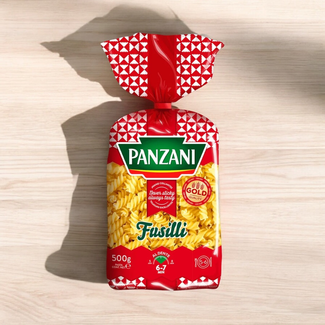 Panzani - Fusilli Pasta, 500g (17.6oz)