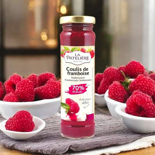 La Patelière Raspberry Coulis Topping 5.82 oz