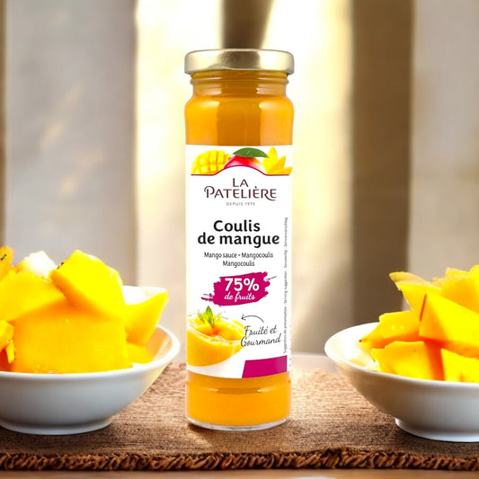 La Patelière Mango Coulis Topping 5.82 oz
