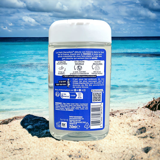 Le Petit Marseillais Shower Gel, Organic Pine & Sea Minerals, 8.5 oz