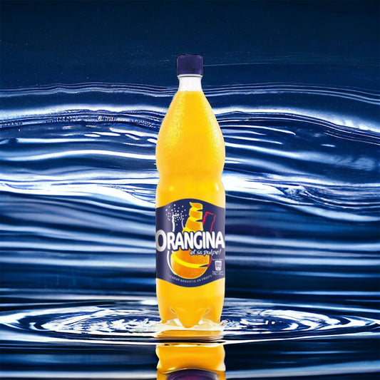 Orangina Citrus Soda Original Plastic Bottle