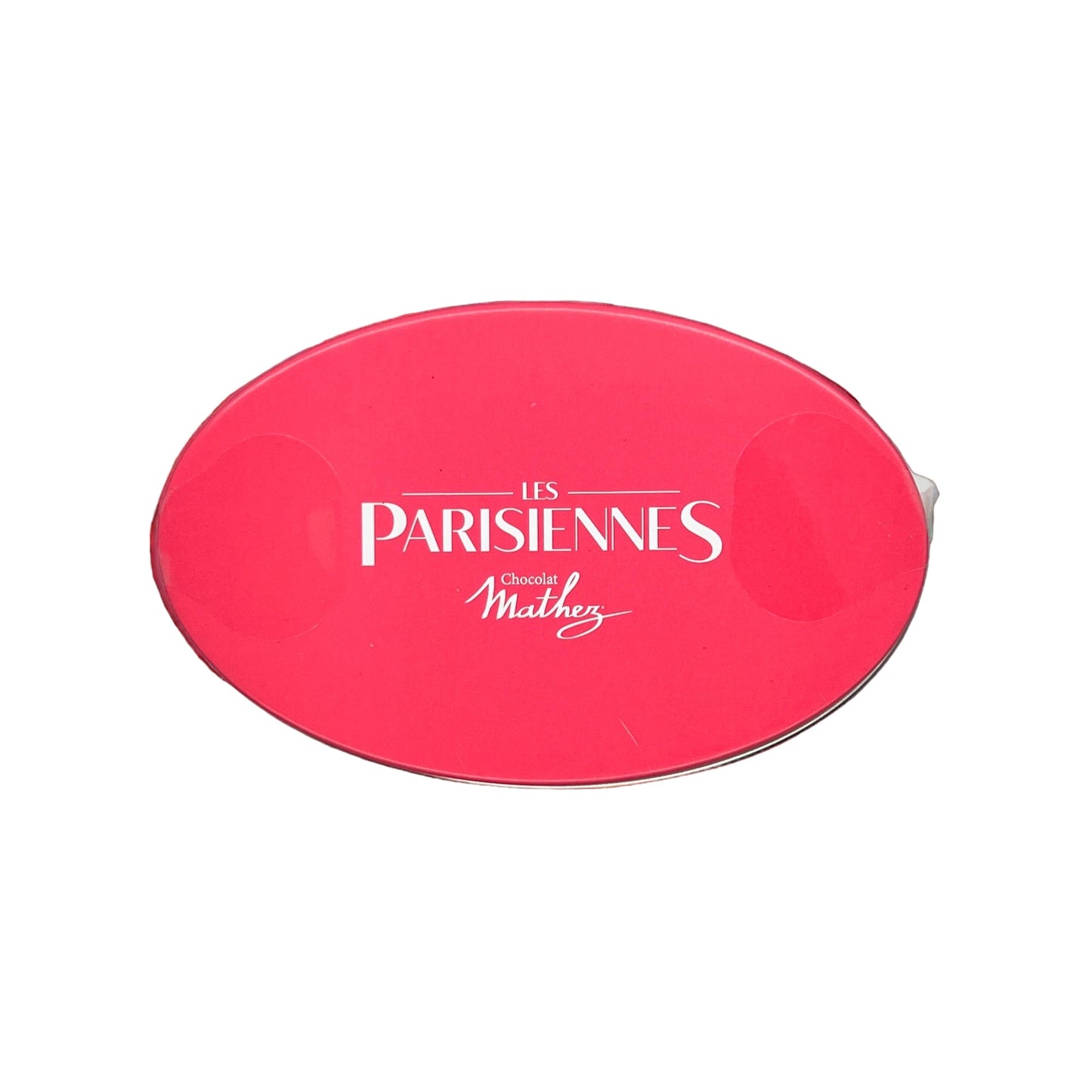 Mathez Raspberry Macaroon Chocolate Truffles, Les Parisiennes Tin, 7.0 oz