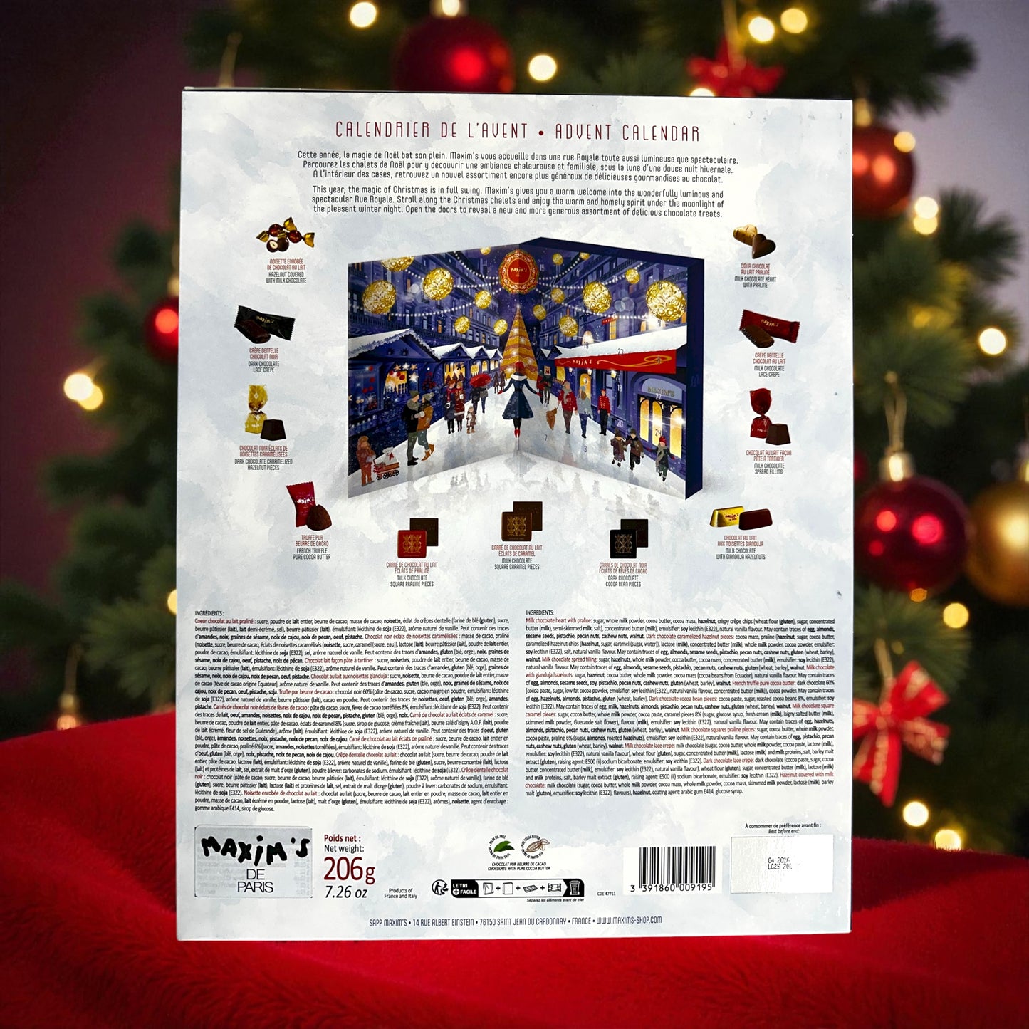 Maxim's de Paris 2025 Advent Calendar 7.3oz (206g)