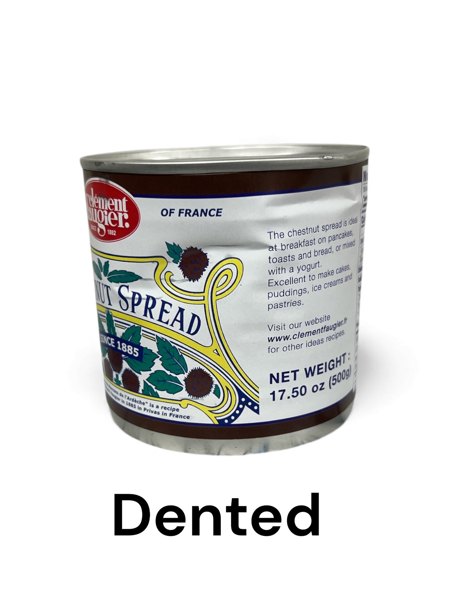 Clément Faugier Chestnut Spread, 17.5 oz can