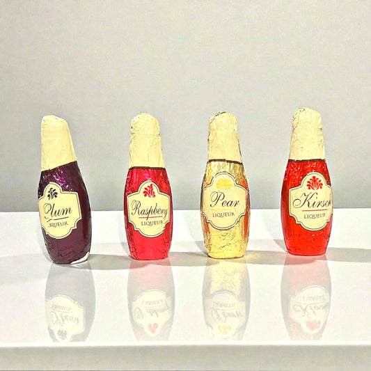 Abtey Royal des Lys Liqueurs in Dark Chocolate Mini Bottles 3.81oz