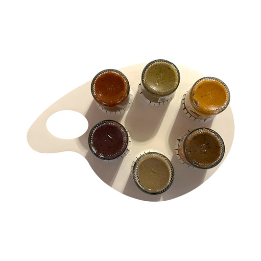 Les Délices du Lubéron Palette Set of Provence Appetizer Spreads 6.3oz (180g)