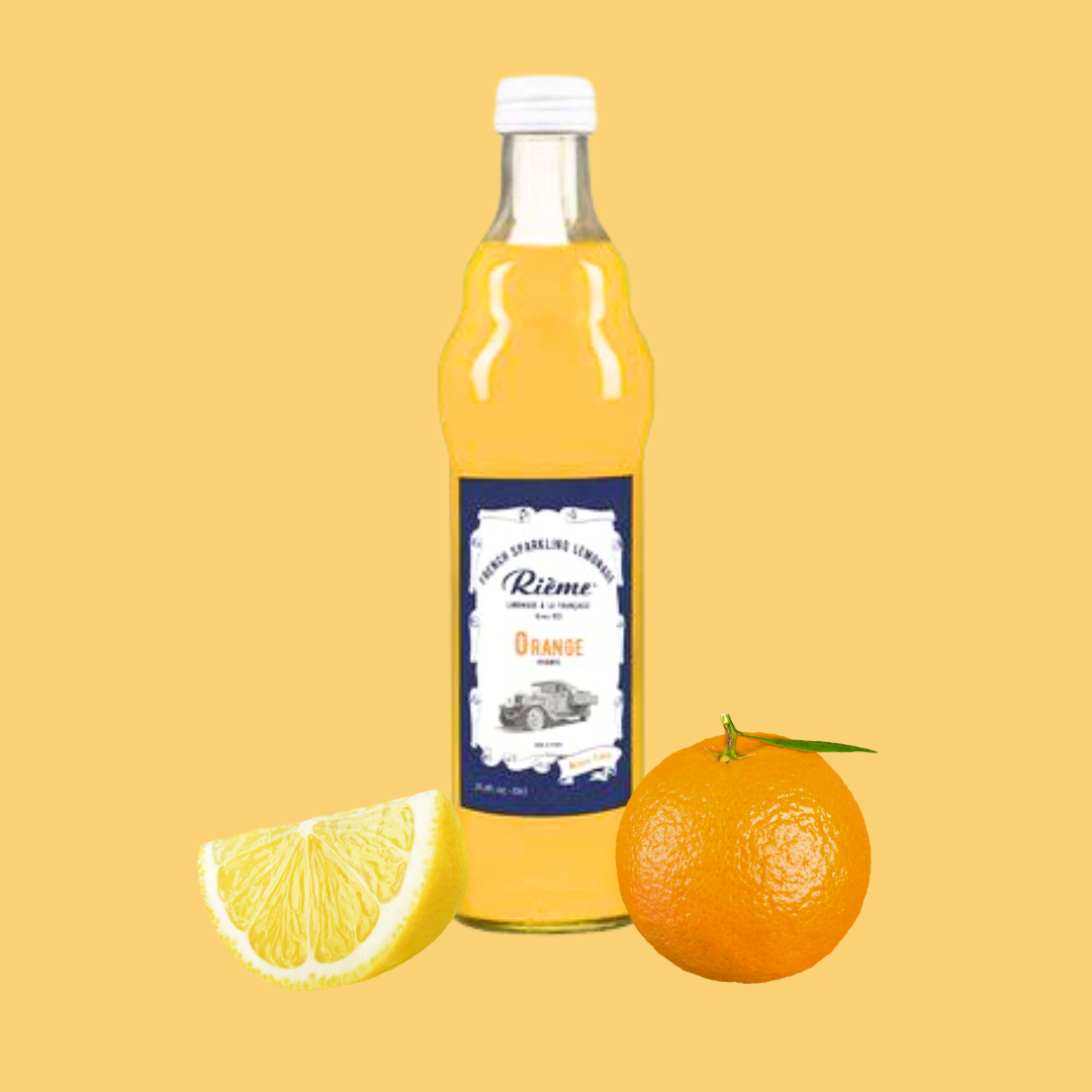 Rieme French Sparkling Orange Lemonade, 11 fl oz (330 ml)