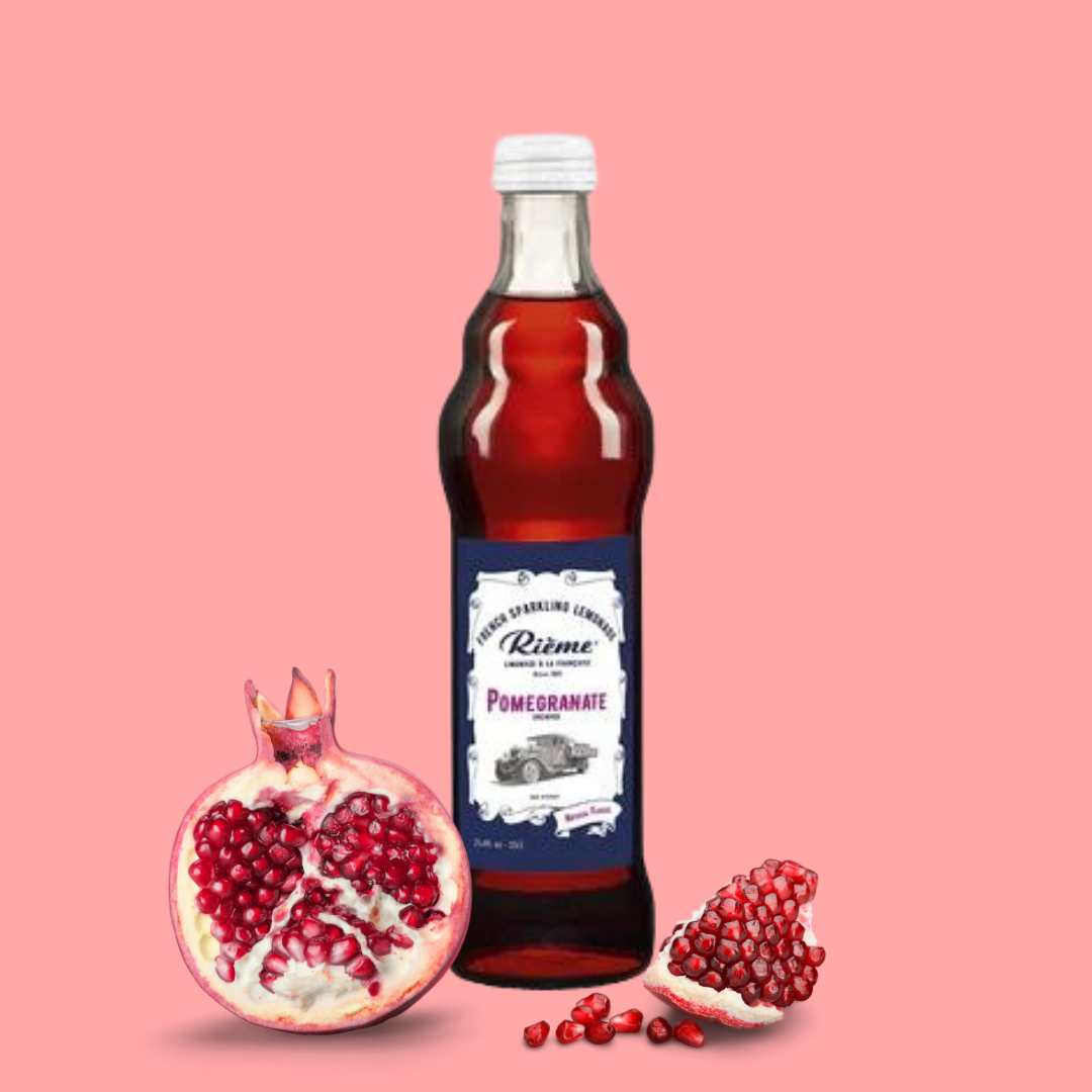 Rieme French Sparkling Pomegranate Lemonade, 11 fl oz (330 ml)