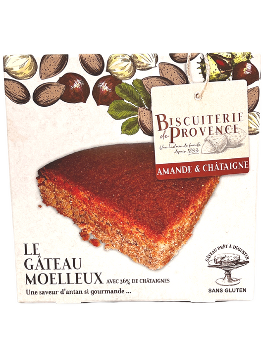 Biscuiterie de Provence Almond Chestnut Cake, Gluten Free, 8.5 oz.