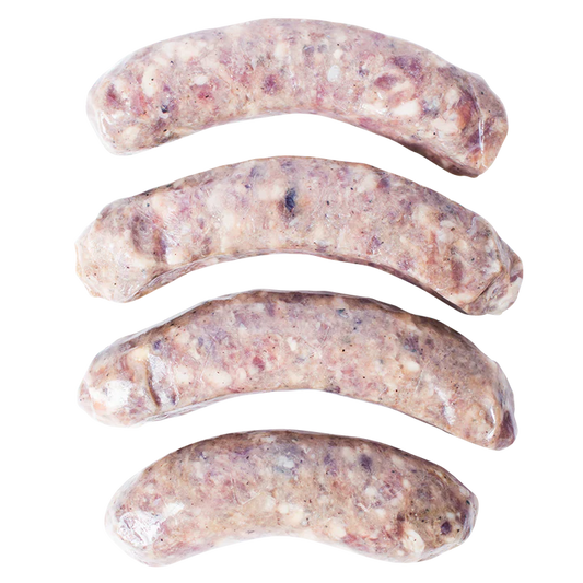 Wild Boar Sausage with Apples & Cranberries by Fabrique Délices (Frozen), 1lb