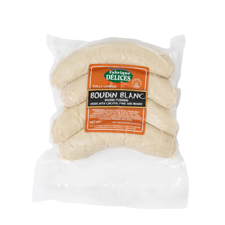 Boudin Blanc - White Pudding Sausage by Fabrique Délices (Frozen), 1lb