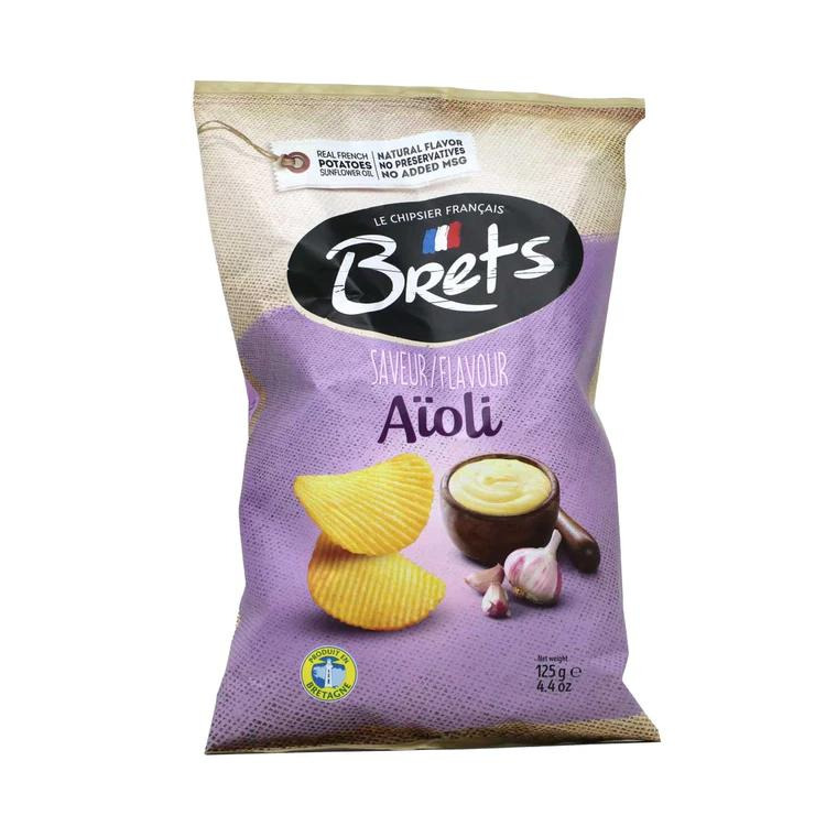 Brets Aioli Potato Chips, 4.4oz (125g) – Truly Foodie