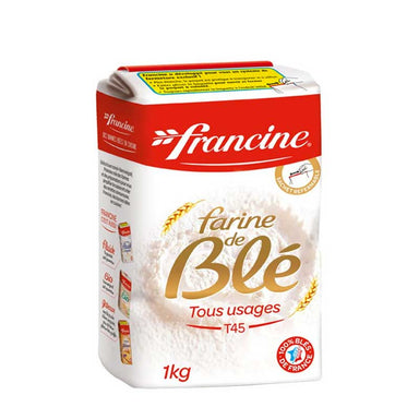 All purpose Francine Wheat Flour T65, 2.2 lb
