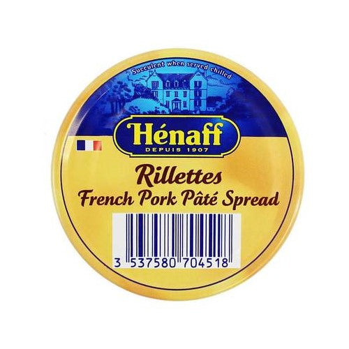 Henaff French Pork Pâté Spread Rillettes 4.5 oz. (130g)