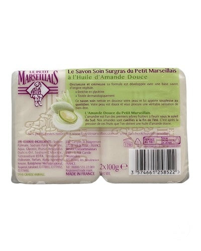 Le Petit Marseillais Sweet Almond Soap: 2 x 100g Bars