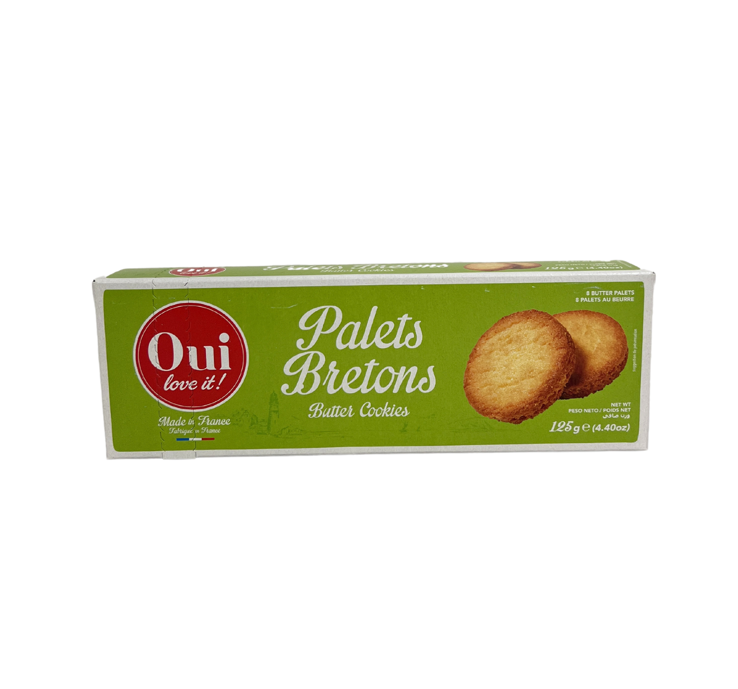 Oui Love It Palet Breton Pure Butter Biscuits 4.4 oz (125g)
