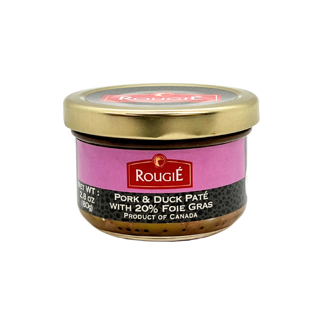 Rougie Duck & Pork Pâté With 20% Foie Gras  2.8oz (80g)