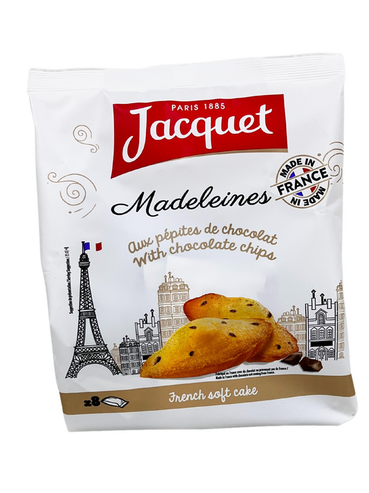 Jacquet Madeleines with chocolate chips, 5.6 oz