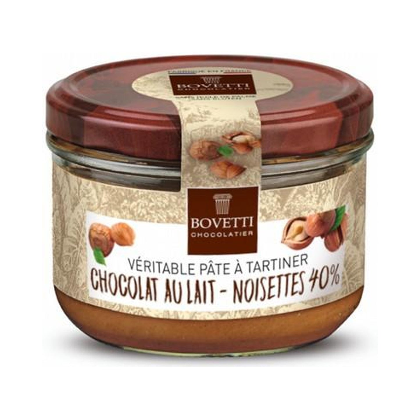 Bovetti Milk Chocolate & Hazelnut Spread 7 oz (200g)