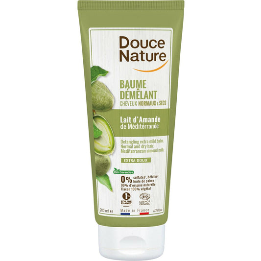 Douce Nature Organic Conditioner with Almond Milk for Normal to Dry Hair