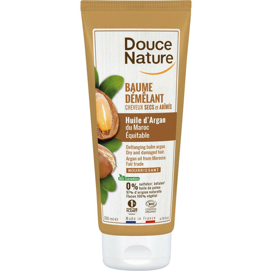 Douce Nature Organic Conditioner with Argan Oil for Dry Hair, 6.7 oz