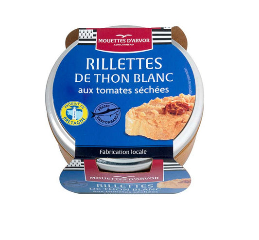 Mouettes d’Arvor Tuna Rillettes with Sundried Tomato, 4.4 oz (125g)