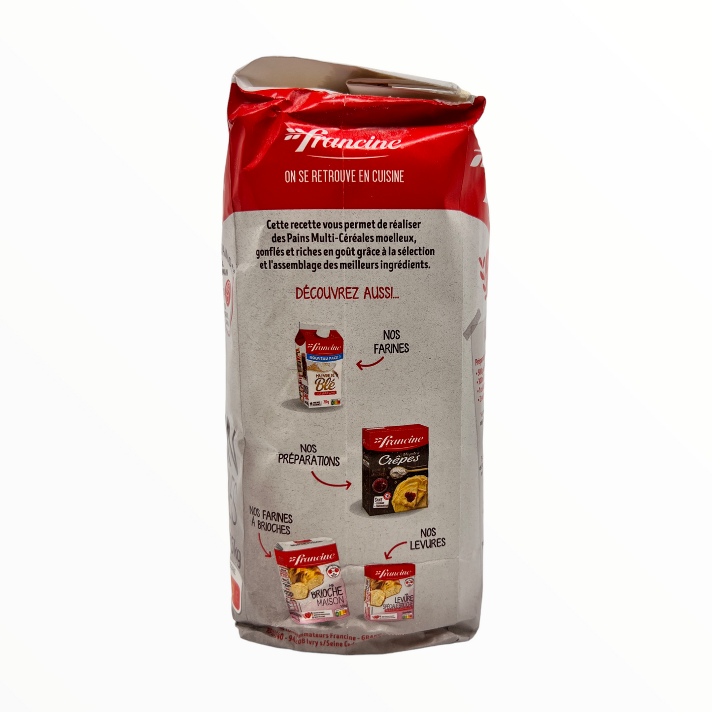 Francine Flour for Multigrain Bread, 3.3 lbs