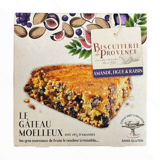 Biscuiterie de Provence Almond, Figs and Raisins Cake, 8.47 oz (240g)