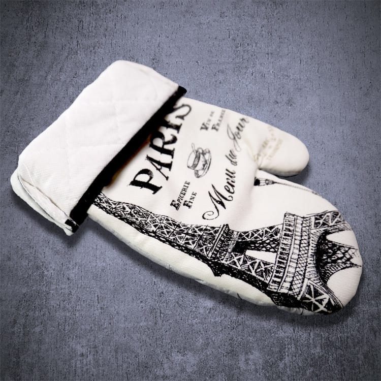 Paris Bistrot Oven Mitt Set