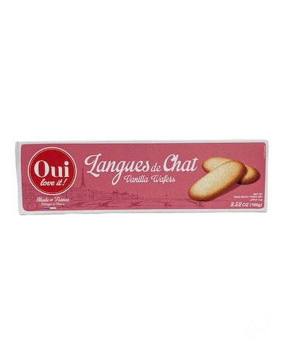 Oui Love It Cat Tongue Langues de Chat Cookies, 3.5 oz