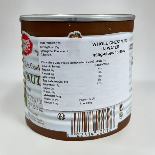 Clément Faugier Whole Chestnuts in Water, 15.5 oz