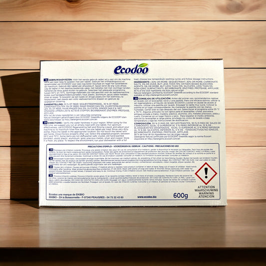 Ecodoo Dishwasher Tablets, 30 tablets