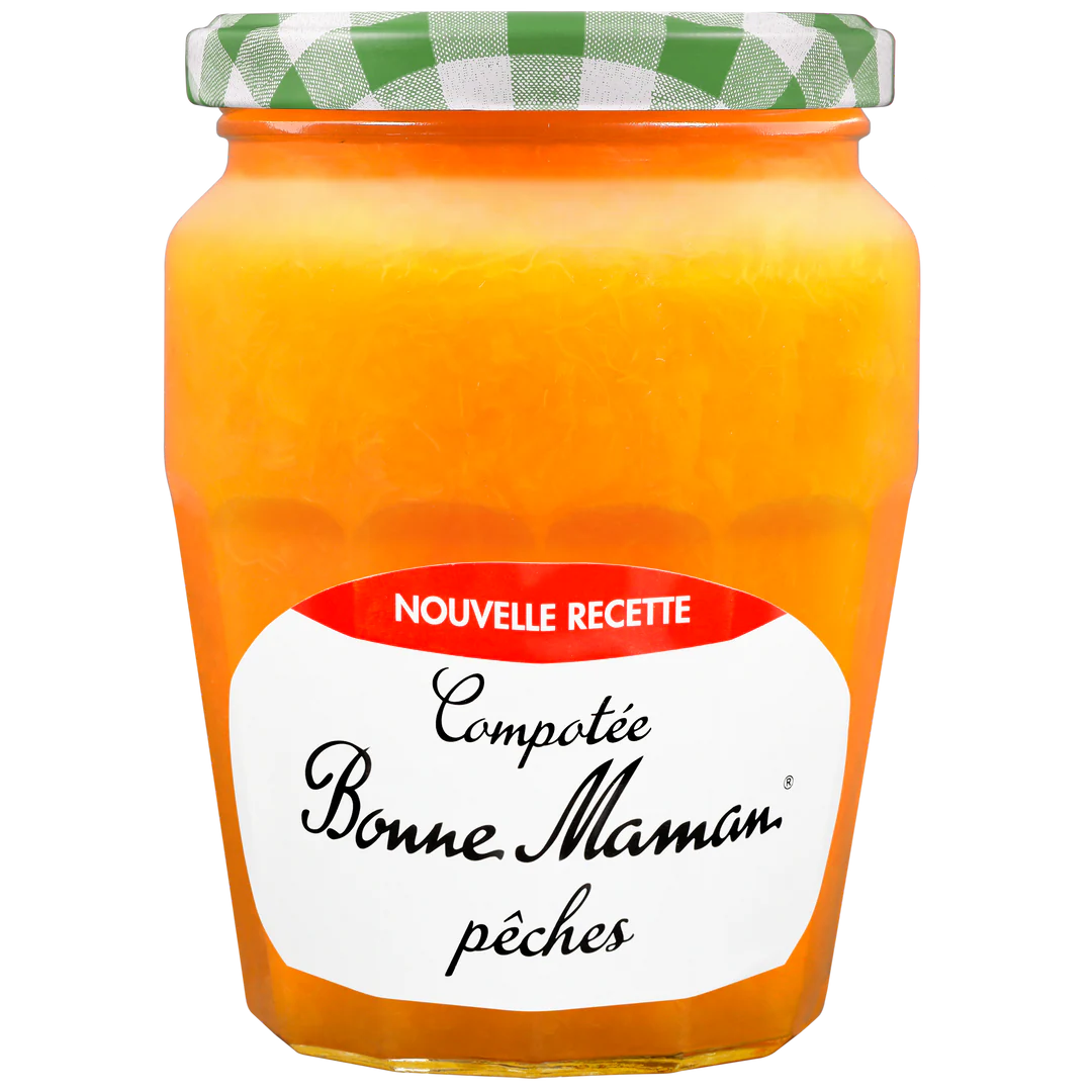Bonne Maman Peach Sauce Compote 20.8oz (590g)